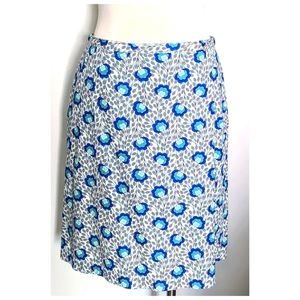 Boden Floral Pop A-Line Skirt